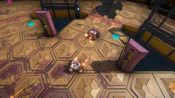 Скриншот из RoboArena Скриншот из RoboArena