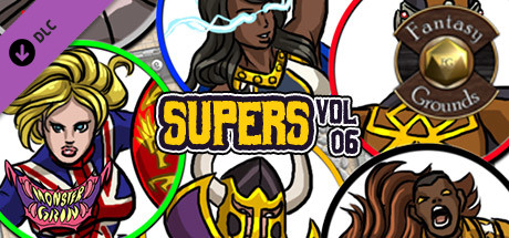 Fantasy Grounds - Supers, Volume 6 (Token Pack) cover art