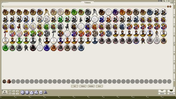 Скриншот из Fantasy Grounds - Supers, Volume 6 (Token Pack)