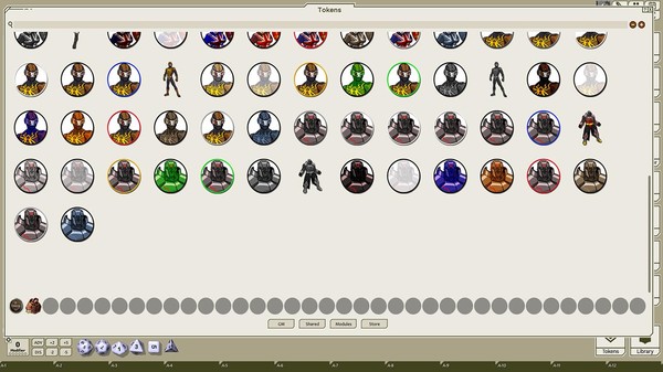 Скриншот из Fantasy Grounds - Supers, Volume 6 (Token Pack)