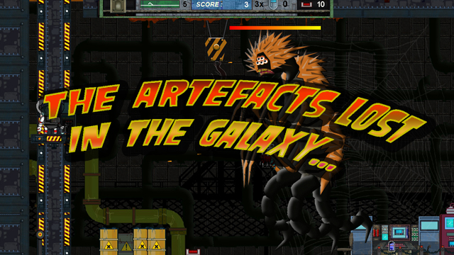 The Artefacts lost in the Galaxy Logo