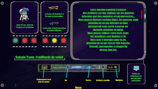 Скриншот из The Artefacts lost in the Galaxy