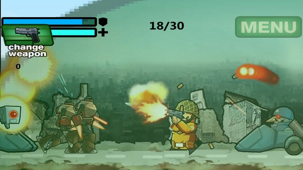 Скриншот из Assault of the Robots