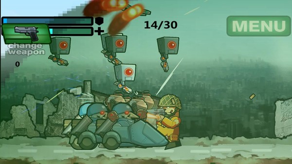 Скриншот из Assault of the Robots