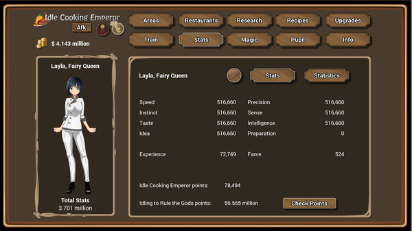 Скриншот из Idle Cooking Emperor