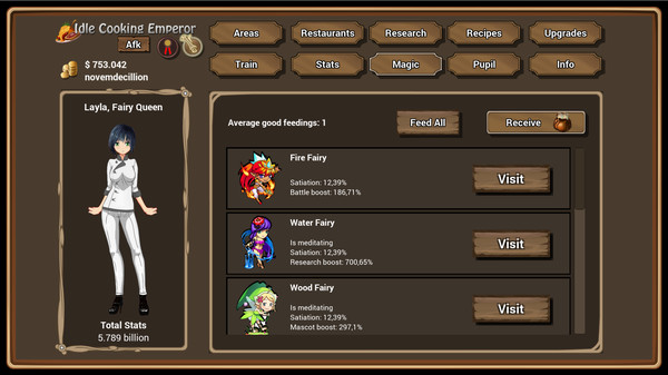 Idle Cooking Emperor for linux