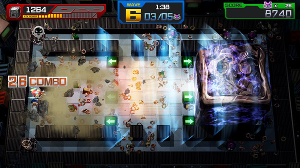 SCRAP RUSH!! game for Linux 1