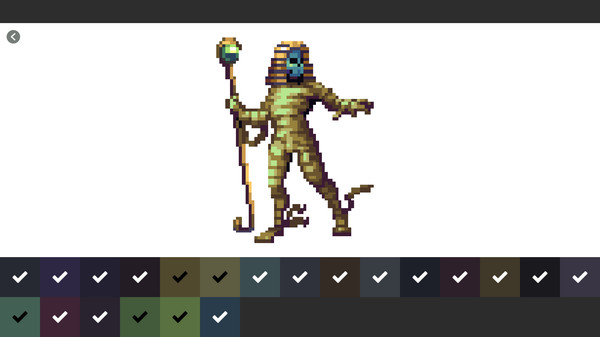Скриншот из Pixel Art Monster - Color by Number