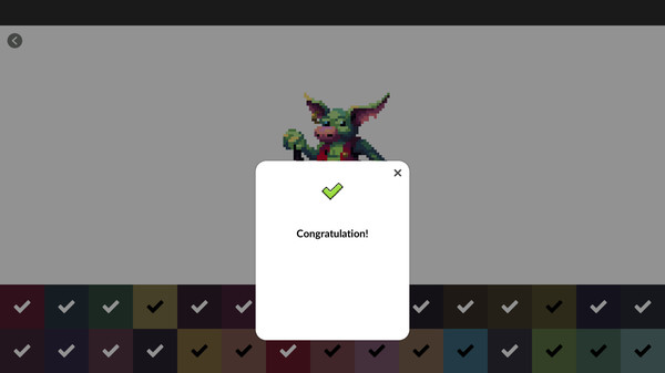 Pixel Art Monster - Color by Number game for windows Pc 1