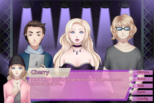 Alice in Stardom - A Free Idol Visual Novel game for windows Pc 1