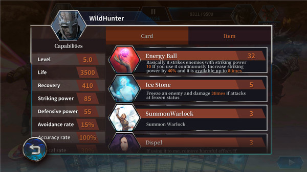 Скриншот из Moonlight Warrior