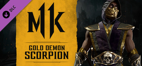 Mortal Kombat 11 Gold Demon Scorpion