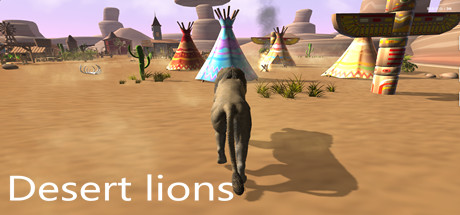 Desert lions cover art