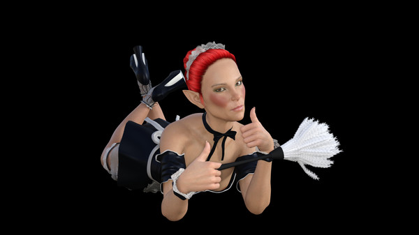 скриншот French Maid Costume for Boobs 'em up - Wallpaper 0