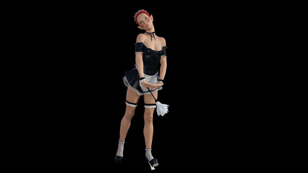 скриншот French Maid Costume for Boobs 'em up - Wallpaper 4
