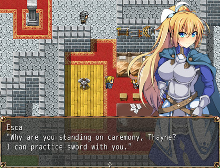 LONGING RING OF ESCA game for Linux 1