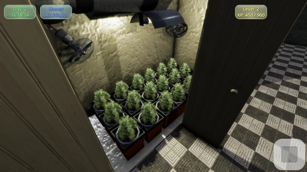 Скриншот из Medicinal Herbs - Cannabis Grow Simulator