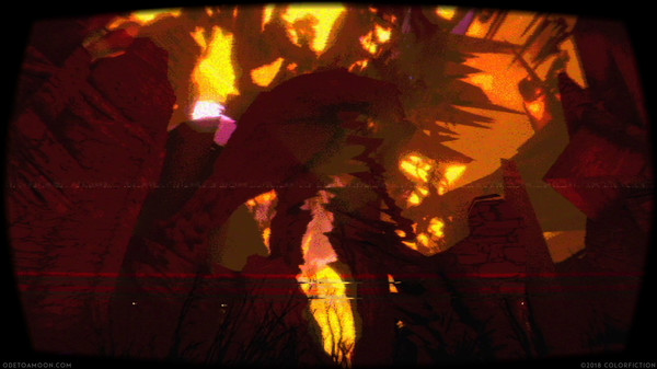 Ode to a Moon game for Linux 1