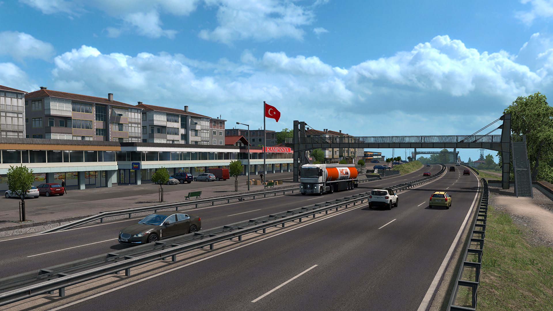 Euro truck simulator 2 road to the black sea какие страны