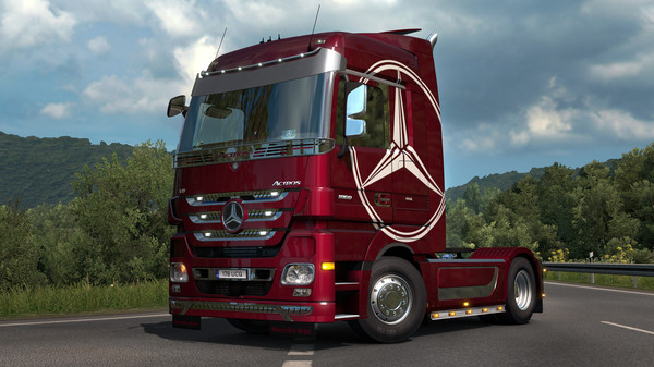 Screenshot of Euro Truck Simulator 2 - Actros Tuning Pack