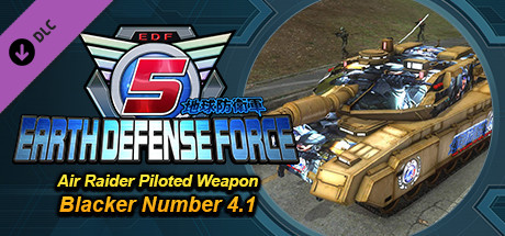 EARTH DEFENSE FORCE 5 - Ranger Piloted Weapon Blacker Number 4.1
