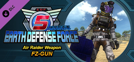 EARTH DEFENSE FORCE 5 - Air Raider Weapon FZ-GUN