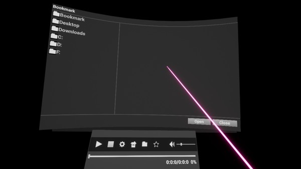 Скриншот из Sim 4K VR MediaPlayer