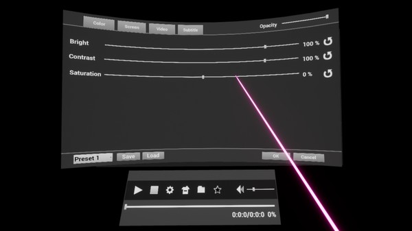 Скриншот из Sim 4K VR MediaPlayer