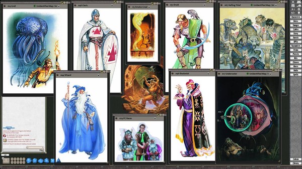 Скриншот из Fantasy Grounds - D&D Classics: Player's Handbook (2E)