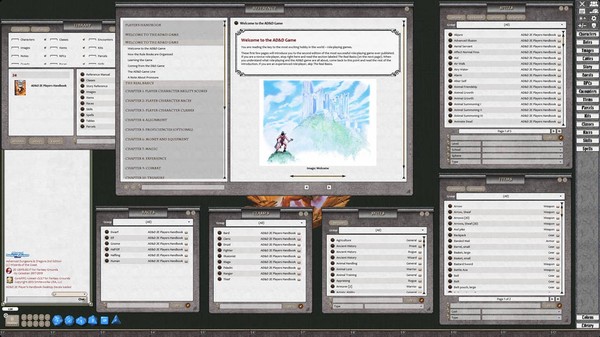 Скриншот из Fantasy Grounds - D&D Classics: Player's Handbook (2E)