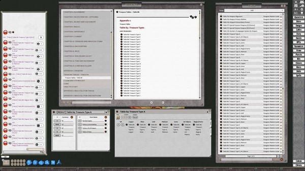 Скриншот из Fantasy Grounds - D&D Classics: Dungeon Master's Guide (2E)