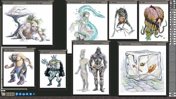 Скриншот из Fantasy Grounds - D&D Classics: Monstrous Manual (2E)