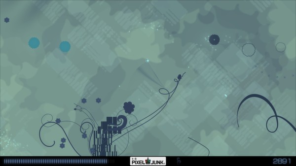 Скриншот из PixelJunk Eden