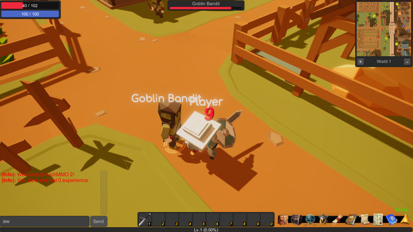 ArchMMO 2 game for Linux 1