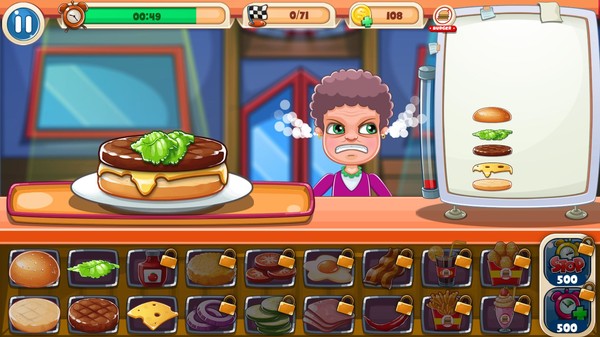 Top Burger game for windows Pc 1