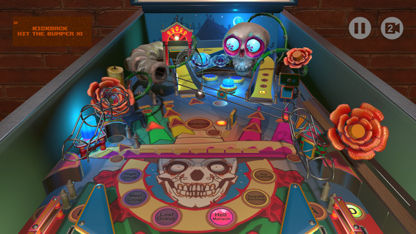 Skully Pinball game for Linux 1