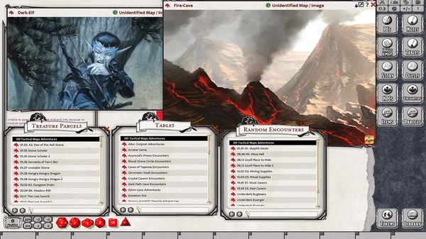 Скриншот из Fantasy Grounds - Dungeons & Dragons Tactical Maps: Adventure Atlas