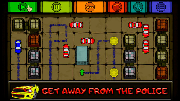 Make Route: Escape the police-游戏截图