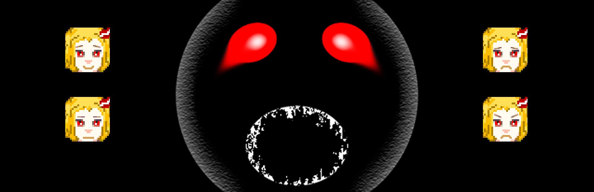 Rumia in the darkness