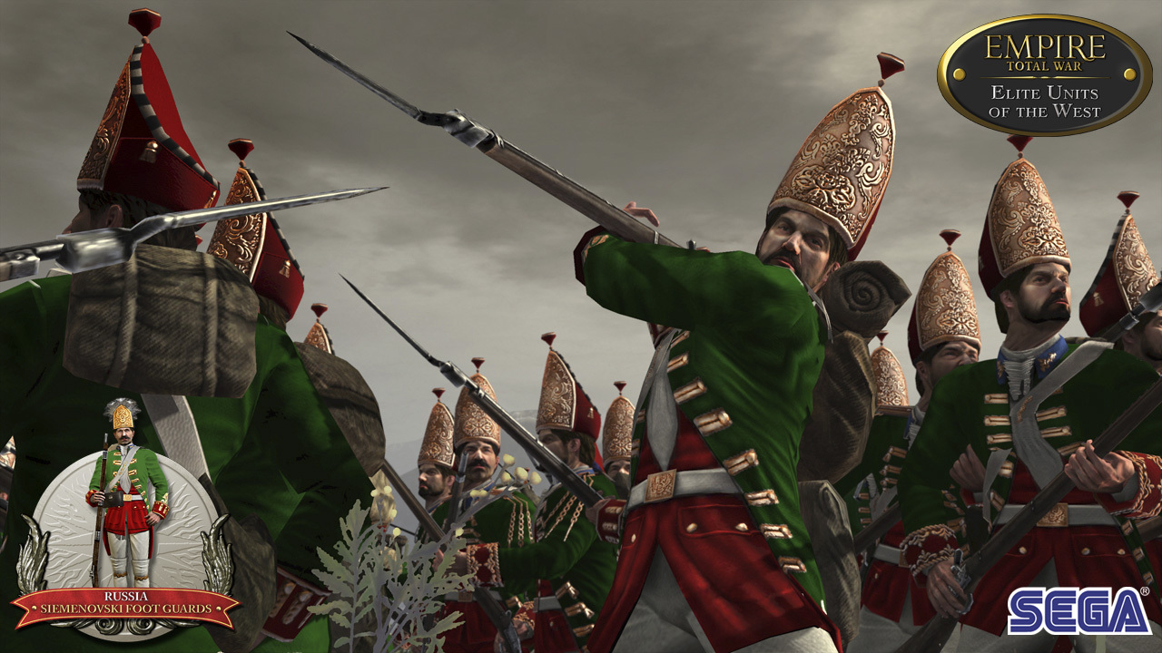 Total War Empire Units