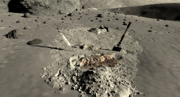 Скриншот из Apollo 17 - Moonbuggy VR