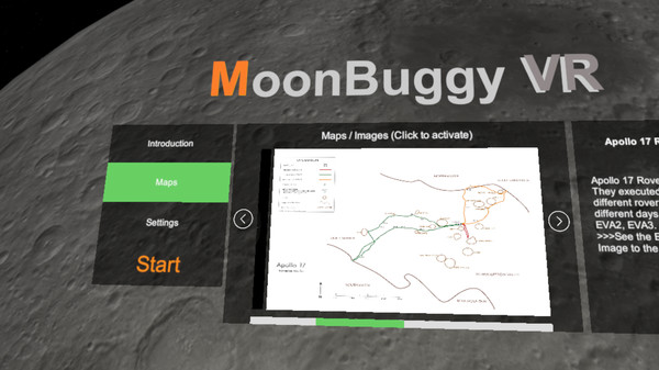 Скриншот из Apollo 17 - Moonbuggy VR