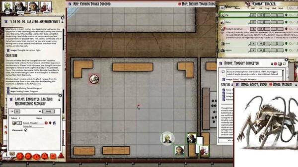 Скриншот из Fantasy Grounds - Pathfinder RPG - Iron Gods AP 3: The Choking Tower (PFRPG)