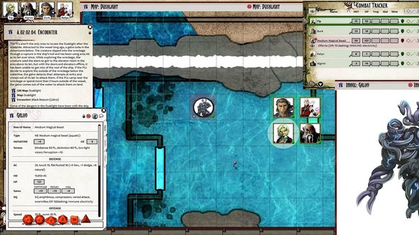 Скриншот из Fantasy Grounds - Pathfinder RPG - Iron Gods AP 3: The Choking Tower (PFRPG)