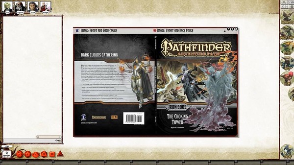 Скриншот из Fantasy Grounds - Pathfinder RPG - Iron Gods AP 3: The Choking Tower (PFRPG)