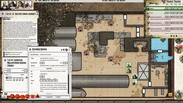 Скриншот из Fantasy Grounds - Pathfinder RPG - Iron Gods AP 3: The Choking Tower (PFRPG)