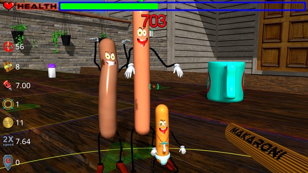 Die, zombie sausage, die! game for Linux 1