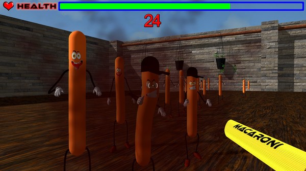 Скриншот из Die, zombie sausage, die!