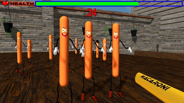 Скриншот из Die, zombie sausage, die!