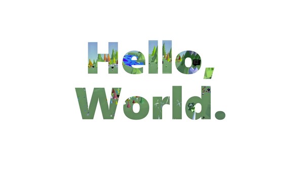 Скриншот из Hello, World.